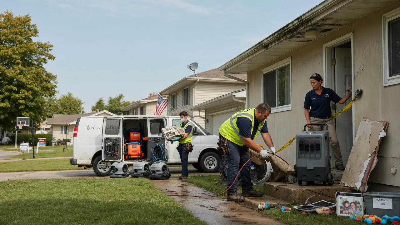Water Damage Restoration in Hazleton, IA near me